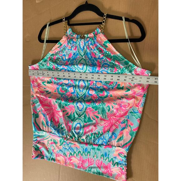LILLY PULITZER TOP SHIRT MEDIUM - Picture 13 of 14